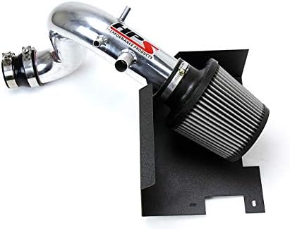 HPS Performance Polish Shortram Air Intake Kit + Heat Shield Cool Ram Cool Ram Compatible for 2011-2015 Kia Optima 2.0L Turbo 2011-2014 Hyundai Sonata 2.0L Turbo, 827-587P