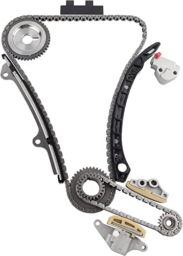 YMAUGP Timing Chain Kit For Nissan Altima 2007 2008 2009 For Nissan Frontier 2.5L 2005-2014, for Nissan Sentra 2.5L 2488CC 152Cu. In. l4 GAS DOHC Naturally Aspirated 2007-2012 TKNS251A 13024-EA000