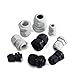 Produktbild Cable Gland 10pcs Cable entry IP68 PG7 for 3-6.5mm PG9 PG11 PG13.5 PG16 PG19/21/ White Black Nylon Connector ITCLEYMDZV(PG19 White)