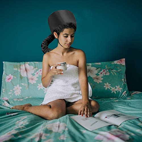 AirSMall 4-delige set droogkapjes voor haardrogers, verstelbaar, met tulband, handdoek, 2 kammen voor haarverzorging, dieptereiniging - Image 4