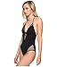 La Blanca Women's All Meshed Up Halter One Piece Swimsuit, Black, 16