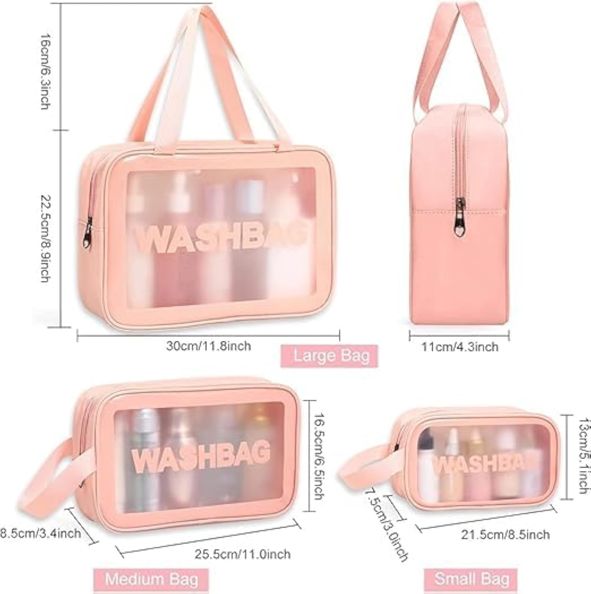 Large Capacity Cosmetic Travel Bag for Women
