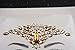 face jewels for makeup Festival Wedding Face Gems Temporary Tattoos mermaid halloween Bindi Fusion Headpiece Body Jewellery bindi face jewel(Topaz gold/SR16)
