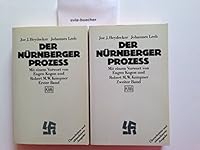 Der Nürnberger Prozeß I/ II. Neue Dokumente, Erkenntnisse und Analysen.: 2 Bände 3462016733 Book Cover