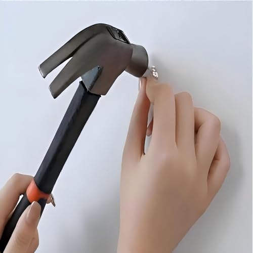 Image of Septe 50 PCS 1.6in Concrete Wall Hooks for Hanging Pictures Without Drilling, Suitable for Concrete /Cinder Block /Brick /Stucco /Hard Walls,Brick Hangers,No Damage Picture Hangers,No Drill Without Nails