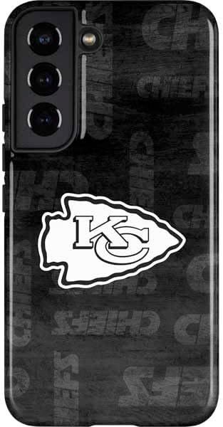 Skinit Pro Phone Case Compatible with Galaxy S22 - Officially Licensed NFL Kansas City Chiefs Design