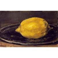Amazon.co.jp: 23 点の絵画 レモン エドゥアール マネ 印象派 静物画