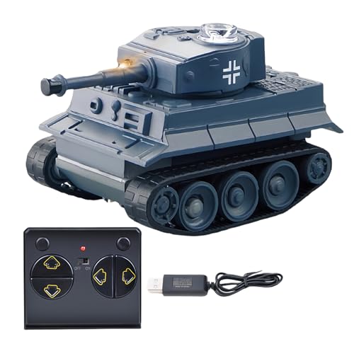 Char Télécommandé - Mini Véhicule Interactif, Équipement De Combat Éducatif | Unité Rechargeable Avec Action Réaliste, Apprentissage STEM Pour Garçons...