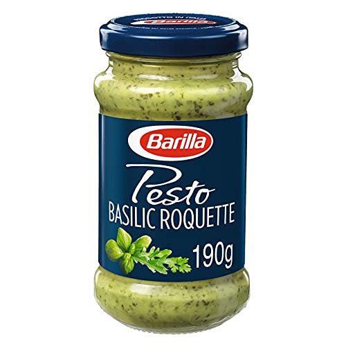 BARILLA - Pesto Basilico Et Roquette 190G - Lot De 4