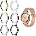 RuenTech for Samsung Galaxy Watch 42mm Case Cover, Scratch-Resistant Soft Flexible TPU Plated Protective Case Protector Shell for Samsung Galaxy Watch (42mm) SM-R810/SM-R815 (6-Pack)