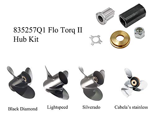 image for WEHOPE 835257Q1 Replace for Quicksilver Flo Torq II Hub Kit Replacemen