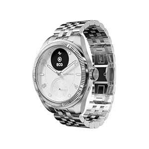 Withings ScanWatch Nova Brilliant Health Smart Watch for Women/Men with ECG, SPO2, Temperature, Sleep, Respiratory Health, Menstrual Cycle Tracker, 30D Battery