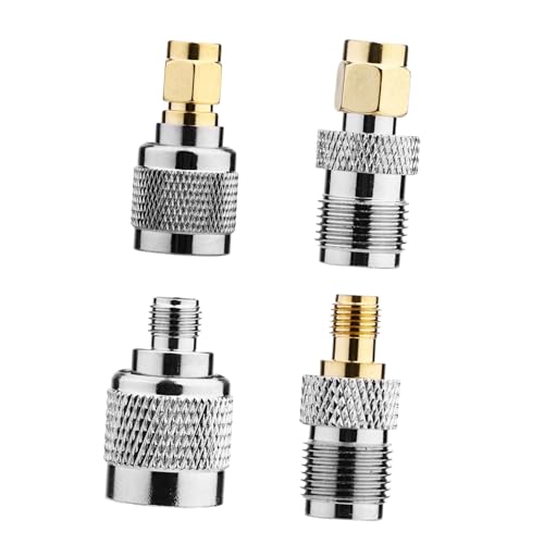 Conectores coaxiales de alta frecuencia OSALADI adaptadores de antena para una señal de televisión estable
