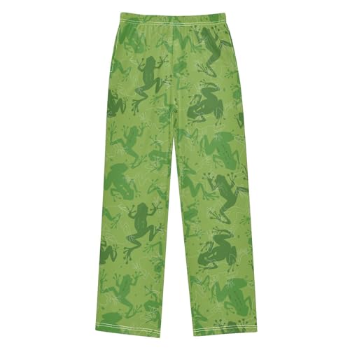 visesunny Boys' Pants Long Loungewear Bottoms Loose Jogger Pants Soft Elastic Trousers Sweatpants with Two Pockets S-XL