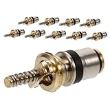 Kit de noyau de valve de climatisation de voiture - utilisation multifonctionnelle : idéal pour remplacer et réparer les noyaux de valve de climatisation et les valves de charge dans les systèmes automobiles, pièces automobiles