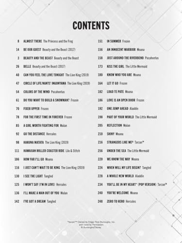 The 40 Most-Streamed Disney Songs | Easy Piano Sheet Music Book for Beginners | Bestselling Disney Songbook for Kids and Adults | Popular Movie Soundtracks Arranged for Easy Piano Players - Image 4