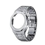 [Casiroyal] ga2100 カスタムパーツ 第3 / 4世代 メタル 腕時計交換用カスタム用、メタルバンド ベゼル カバー GA-2100 2110用（ケースにはネジが8本）