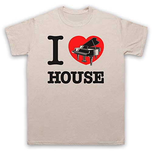 T-Shirt Piano House Idéal pour Festivals et Soirées Dance