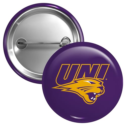 Northern Iowa Panthers Small 1-Inch Button Pin Officially Licensed Collegiate Product