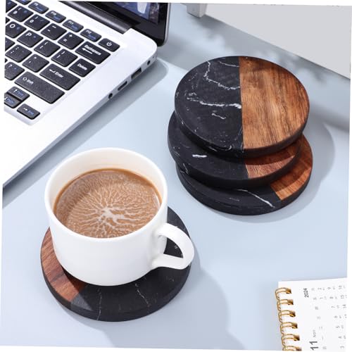 Dessous de table en marbre UKCOCO lot de 4 protections de table - 8