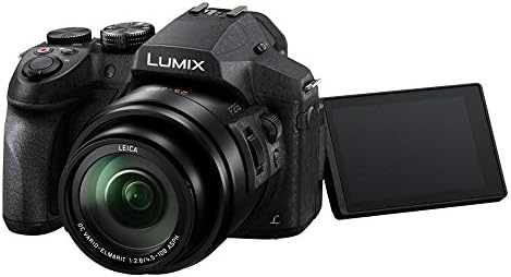 Panasonic LUMIX DMC-FZ300EGK Premium Köprü Kamerası (12 Megapiksel, 24x Optik Zoom, LEICA DC Geniş Açılı Objektif, 4K Fotoğraf/Video, Toz/Su Sıçramasına Karşı Koruması) Siyah