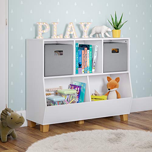 Riverridge Kids Catch-All Multi-Cubby 35", White Toy Organizer #TOP1