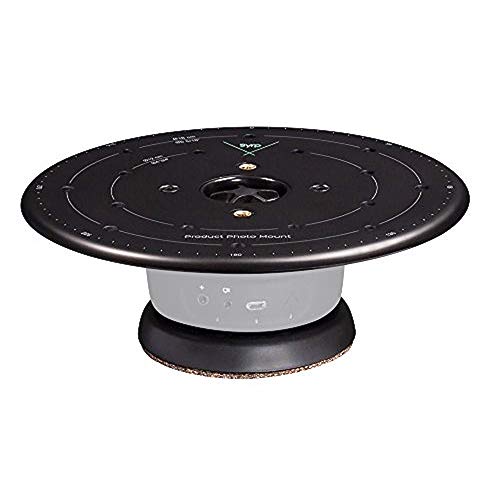 Syrp Product Turntable, A Smart Turntable to Create 360 Images, Compatible with Smartphones and DSLR Cameras, Additional Motion Control Required, Full App Control Options Available - Aluminium
