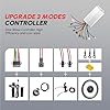 PEXMOR Electric Bike Conversion Kit, 48V 1200W 26" Rear Wheel E-Bike Hub Motor Kit, Upgrade 3 Mode Controller w/PAS/Twist Throttle with Battery Indicator Ebike Bicycle Wheel Kit #4