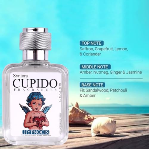 Image of SYNTORA Original Cupid Hypnosis Cologne Fragrances for Men And Women with Unique Scent Formula 50ml Perfume, Long Lasting Fragrances (Pack of 1) (D)