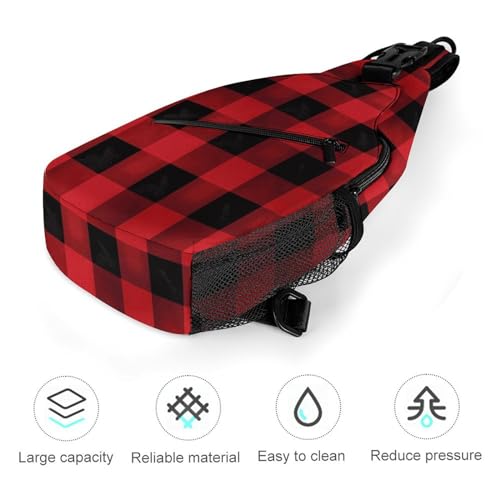 Bolso bandolera deportivo para senderismo 38x20cm miniatura 5