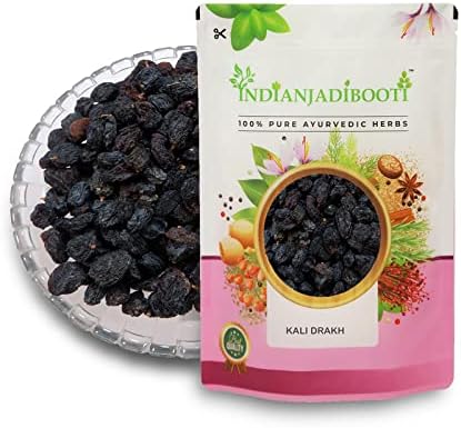 IndianJadiBooti Munakka Raisins-Black Currant, 400 Grams [14 Oz] Pack