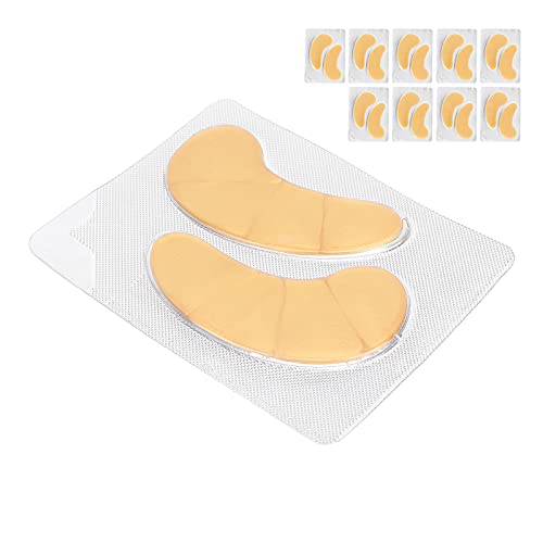 Collageen ooglapje, oogmaskers Blijvende hydratatie Veilig Gezond voor op reis voor thuis(goud) - Image 6