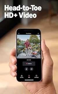 Ring Battery Doorbell Plus, Home or business security, Head-to-Toe HD+ Video, motion detection & alerts, and Two-Way Talk