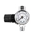 HVLP Spray Gun Air Regulator with Pressure Gauge and Diaphragm Control (Analog Pressure Gauge)