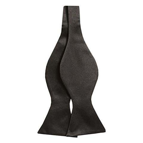 Dobell Mens Black Bow Tie Self-Tie Cover