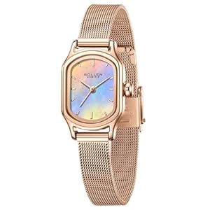 Watches for Women Rose Gold Ladies Quartz Wristwatch Dainty Women’s Wrist Watches Fashion Waterproof Small Wrist Gifts for Women, Tool Included