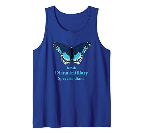 Diana Fritillary Speyeria diana Butterfly Female Tank Top