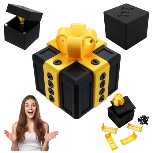 FSWWSF Nervige Geschenkbox Lustiges Gag-Geschenk als Überraschungsbox für Geburtstag Weihnachten Ostern Valentinstag & alle die gerne veräppelt Werden