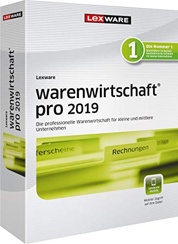 Preisvergleich Produktbild Lexware warenwirtschaft pro 2019 / Minibox (Jahreslizenz) / Effizientes Warenwirtschaftssystem für eine organisierte Datenverwaltung für Kleinunternehmer / Kompatibel mit Windows 7 oder aktueller