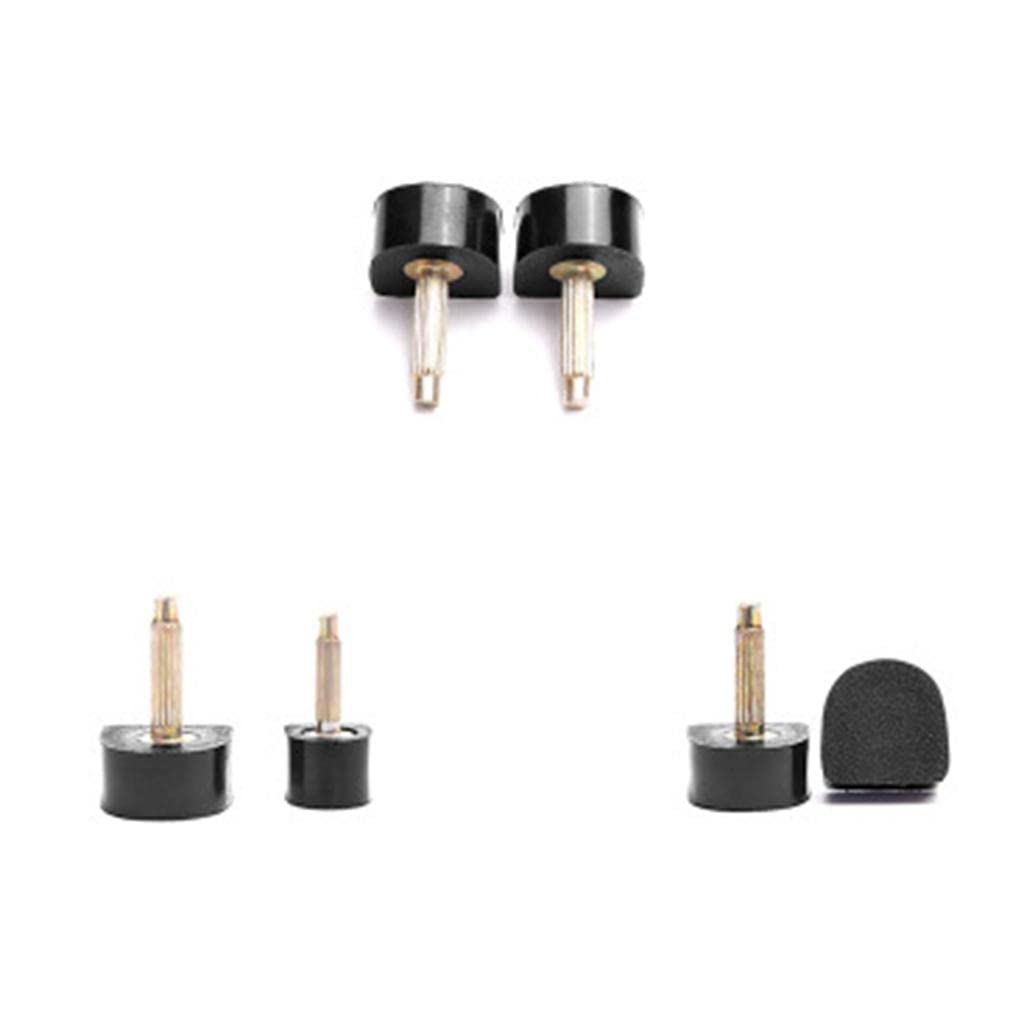 3 Pairs High Heel Tips Shoes Replacement Tap Caps Shoes Repair 10.5x12.5mm-picture-24