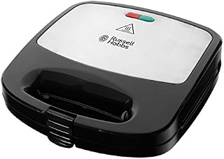 Russell Hobbs 4008496937660 RU-24540 3-in-1 Sandwich/Panini and Waffle Maker, 760 W, Black