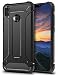 Produktbild Coolden Honor 8X Hülle, Premium [Armor Serie] Outdoor Stoßfest Handyhülle Case Tough Silikon TPU + PC Bumper Cover Doppelschichter Schutzhülle für Huawei Honor 8X (Schwarz)