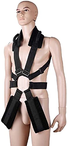 Madaenmj A Simple Love Love Swings Adult Restraints Bondage Sex Swing, 360 ° Rotating Sm Fetish Human Body Sling Swings… - Afbeelding 4