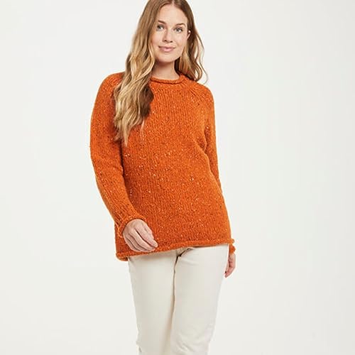 Image of Aran Woollen Mills Roll Neck Sweater for Women