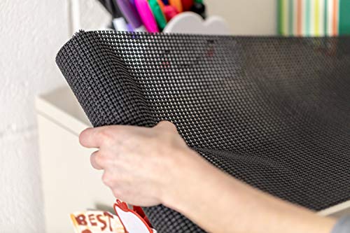 Revestimento de prateleira e gaveta da Duck Brand Select Grip EasyLiner, não adesivo, 30,48 cm x 25,