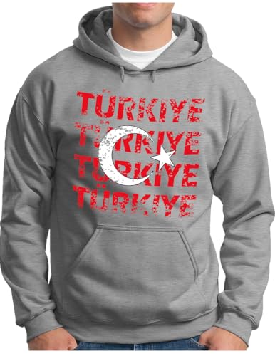 Sweat à capuche Turquie style vintage pull homme OM3 pour les soirées de match Euro