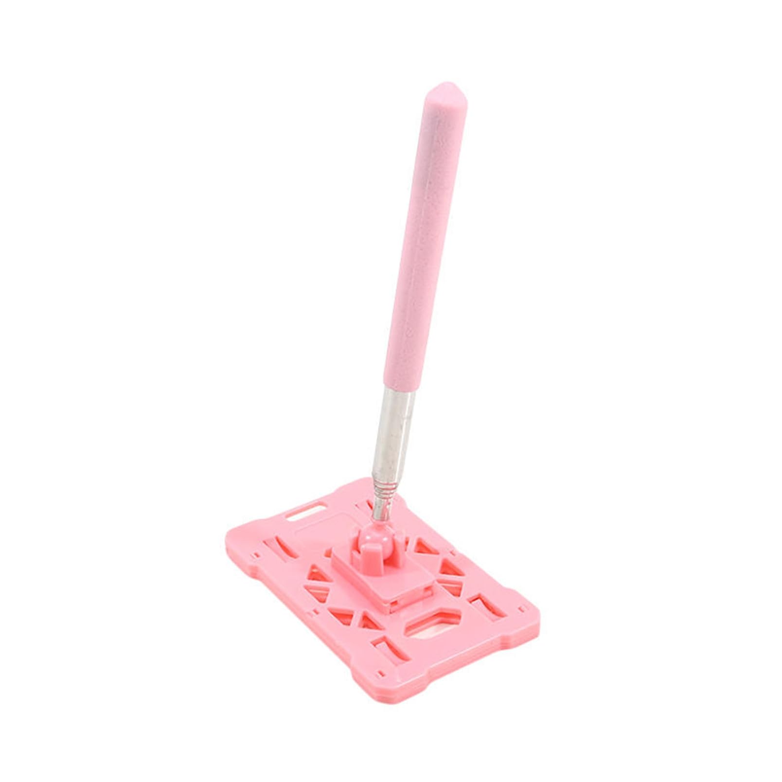 OAIEU 1-2Pcs Telescopic Rod Card Holder Reacher Car Parking Contactless Payment Rod Vehicle Parking Toll Swiping Stick(Pink-1Pc)