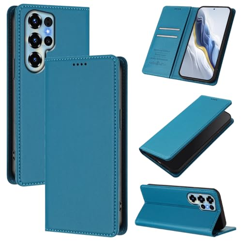 �X�}�z�P�[�X �Ή��@�� for Doogee Note 56X / Note 56X Pro �yRFID�Ւf�@�\�z�y�J�[�h�z���_�[�t���}�O�l�b�g�J���t���b�v�X�^���h�z�X�}�z�P�[�X Lakeblue