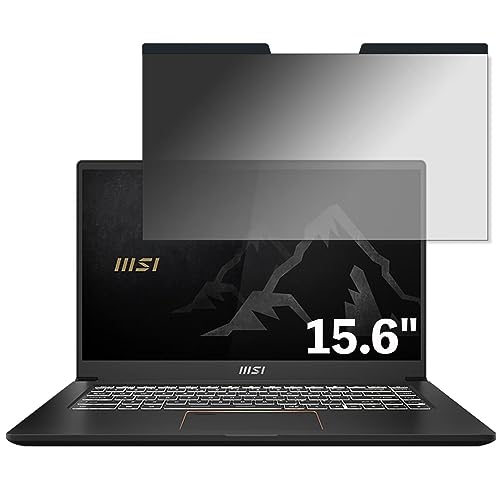MSI Summit-E15 15.6�C���` 16:9 �Ή� �}�O�l�b�g�� �`�����h�~�t�B���^�[ �v���C�o�V�[�t�B���^�[ �u���[���C�g�J�b�g �p�\�R�� PC �t���ی�t�B���� ���ʎg�p�\ ���˖h�~ ���E�ȒP �ی�V�[�g