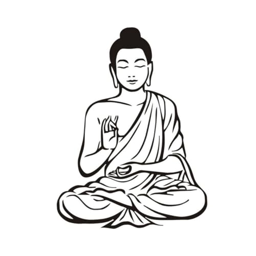 KONTONTY Etiqueta De La Pared Decoración del Hogar Fondo De Pantalla De Buda Pegatina Decorativa De Buda Decoración China Calcomanías De Pared Suerte Pegatina De Vinilo De